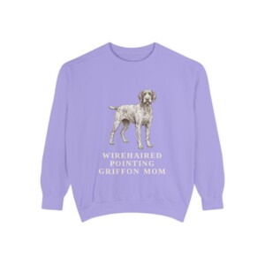 Wirehaired Pointing Griffon Mom Sweatshirt, Vintage Dog Sketch Crewneck, Dog Mom Gift