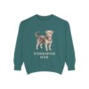 Yorkipoo Dad Sweatshirt, Vintage Dog Sketch Crewneck, Dog Dad Gift