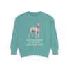 Wirehaired Pointing Griffon Dad Sweatshirt, Vintage Dog Sketch Crewneck, Dog Dad Gift