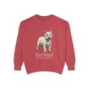 West Highland White Terrier Latin Sweatshirt, Vintage Dog Sketch Crewneck, Dog Latin Gift