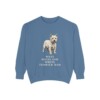 West Highland White Terrier Dad Sweatshirt, Vintage Dog Sketch Crewneck, Dog Dad Gift