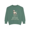 Vizsla Humor Sweatshirt, Vintage Dog Sketch Crewneck, Dog Humor Gift