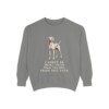 Vizsla Humor Sweatshirt, Vintage Dog Sketch Crewneck, Dog Humor Gift