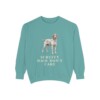 Wirehaired Pointing Griffon Humor Sweatshirt, Vintage Dog Sketch Crewneck, Dog Humor Gift
