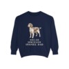 Welsh Springer Spaniel Dad Sweatshirt, Vintage Dog Sketch Crewneck, Dog Dad Gift