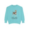 toy fox terrier sweatshirt, Chalky Mint