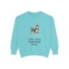 toy fox terrier sweatshirt, Chalky Mint