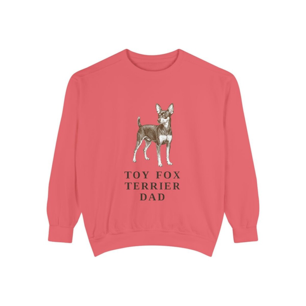 toy fox terrier sweatshirt, Watermelon