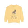 toy fox terrier sweatshirt, Butter