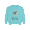 toy fox terrier sweatshirt, Chalky Mint