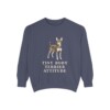 toy fox terrier sweatshirt, Denim