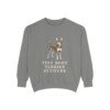 toy fox terrier sweatshirt, Grey