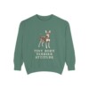 toy fox terrier sweatshirt, Light Green