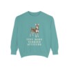 toy fox terrier sweatshirt, Seafoam