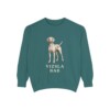 Vizsla Dad Sweatshirt, Blue Spruce, front view