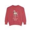 Vizsla Dad Sweatshirt, Crimson, front view
