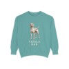 Vizsla Dad Sweatshirt, Seafoam, front view