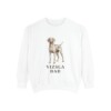 Vizsla Dad Sweatshirt, White, front view