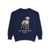 weimaraner sweatshirt, True Navy