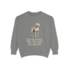 weimaraner sweatshirt, Grey