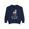 weimaraner sweatshirt, True Navy