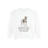weimaraner sweatshirt, White