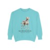weimaraner sweatshirt, Chalky Mint
