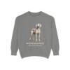 weimaraner sweatshirt, Grey