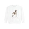 weimaraner sweatshirt, White