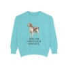 Welsh Springer Spaniel Sweatshirt, Chalky Mint, front view