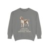 Welsh Springer Spaniel Mom Sweatshirt, Grey, front view