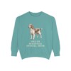 Welsh Springer Spaniel Mom Sweatshirt, Seafoam, front view