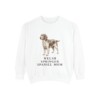 Welsh Springer Spaniel Mom Sweatshirt, White, front view
