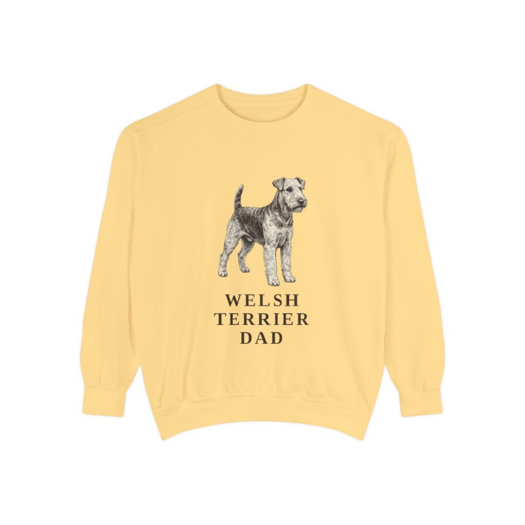 welsh terrier sweatshirt, Butter