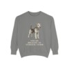 welsh terrier sweatshirt, Grey