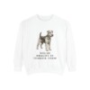 welsh terrier sweatshirt, White