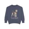 welsh-terrier-sweatshirt-latin-denim welsh terrier sweatshirt, Denim