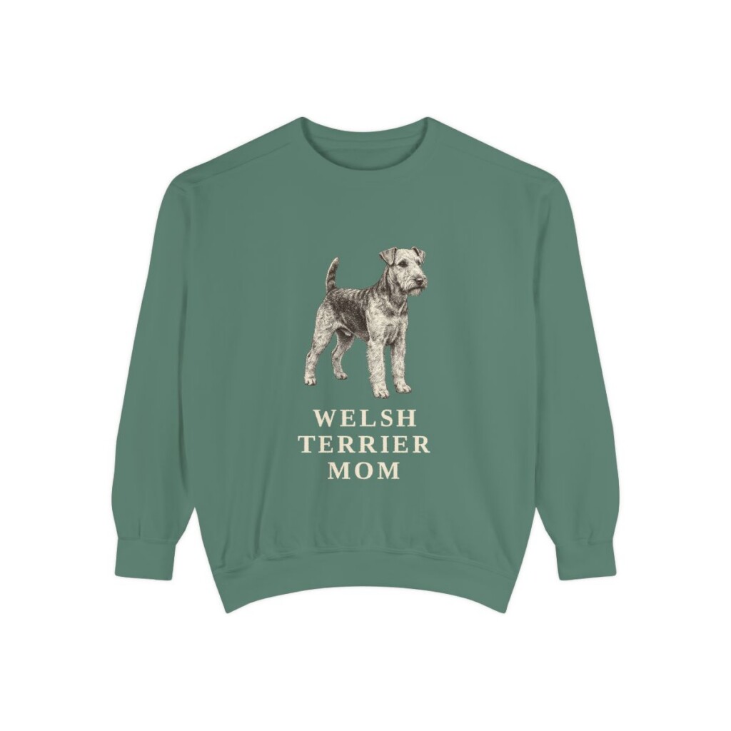 welsh terrier sweatshirt, Light Green