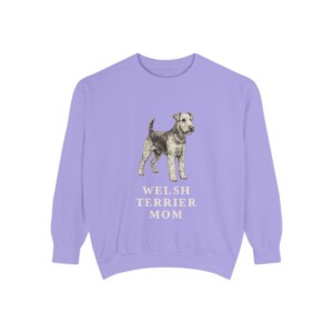 welsh terrier sweatshirt, Violet