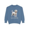 westiepoo sweatshirt, Blue Jean