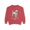 westiepoo sweatshirt, Crimson