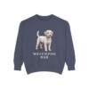 westiepoo sweatshirt, Denim