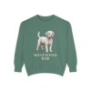 westiepoo sweatshirt, Light Green