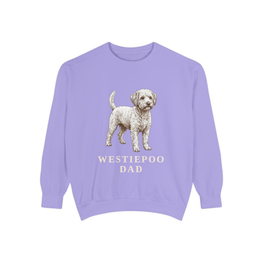 westiepoo sweatshirt, Violet