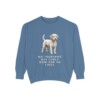 westiepoo sweatshirt, Blue Jean