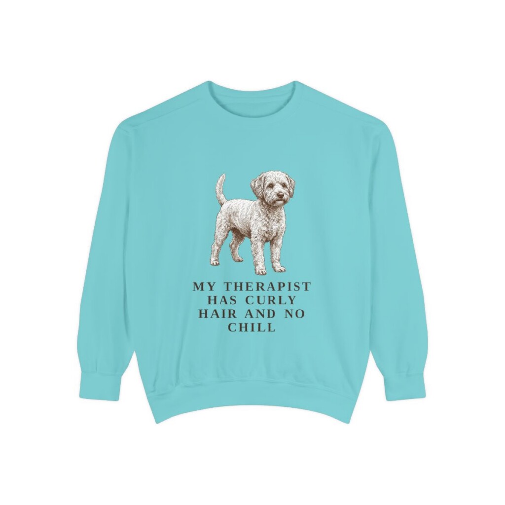 westiepoo sweatshirt, Chalky Mint