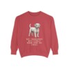 westiepoo sweatshirt, Crimson