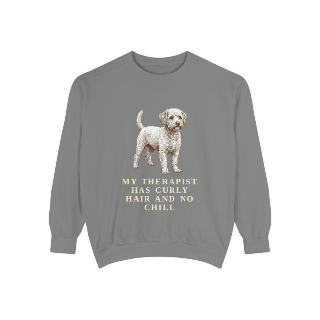 westiepoo sweatshirt, Grey