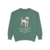 westiepoo sweatshirt, Light Green
