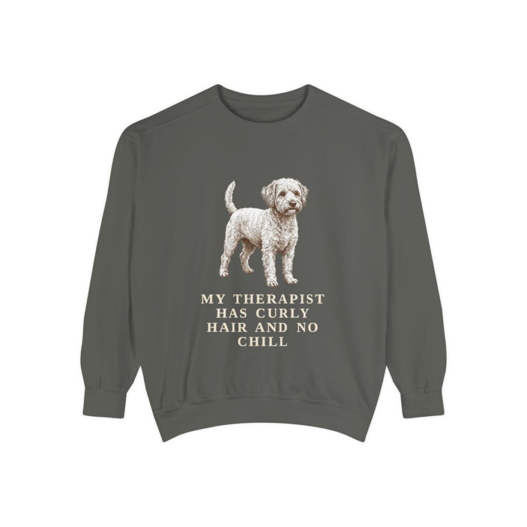 westiepoo sweatshirt, Pepper